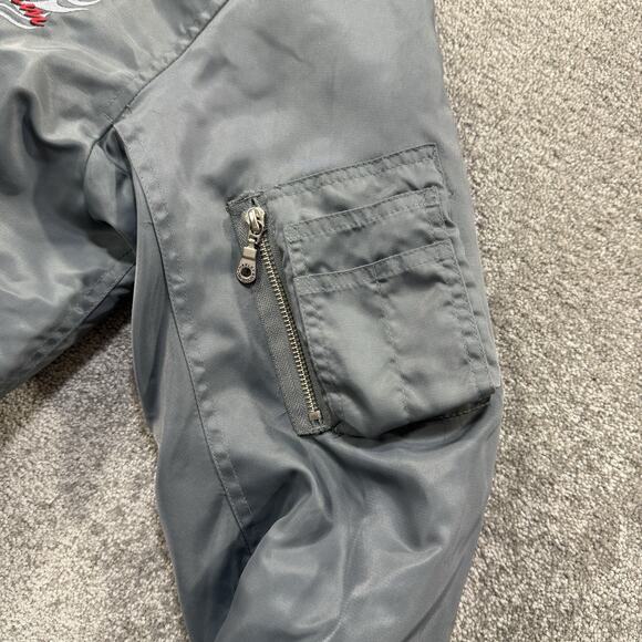 Genuine Harley Davidson Twin Cam 88 Nylon Bomber Jacket Quilt Lined Unisex Sz XS - Picture 13 of 16